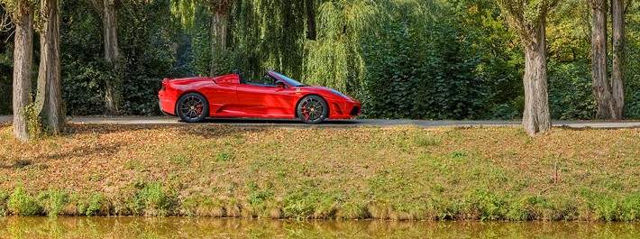 Ferrari Scuderia Spider 16M - photoshoot